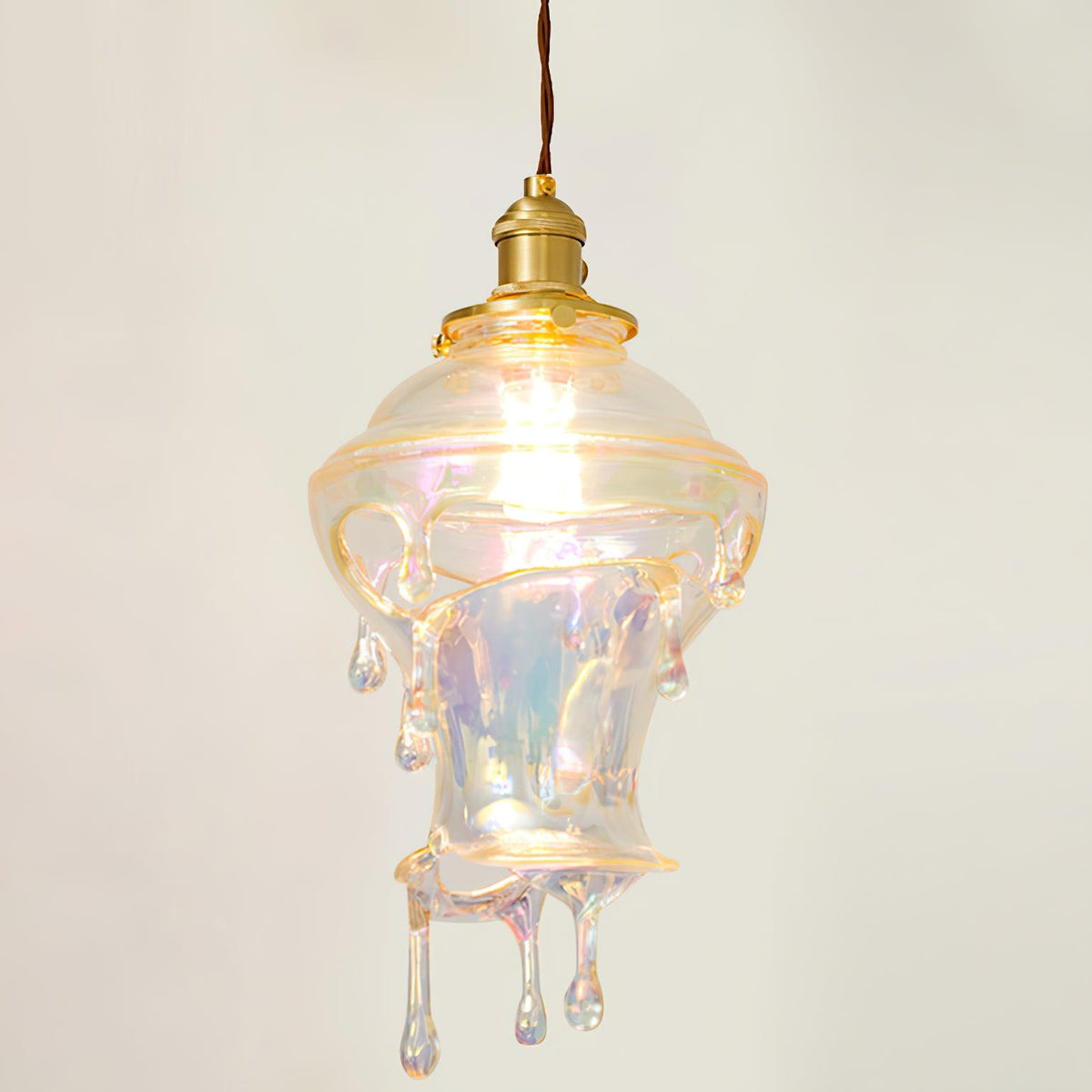 Luxora Suspension Goutte d’Eau Iridescente