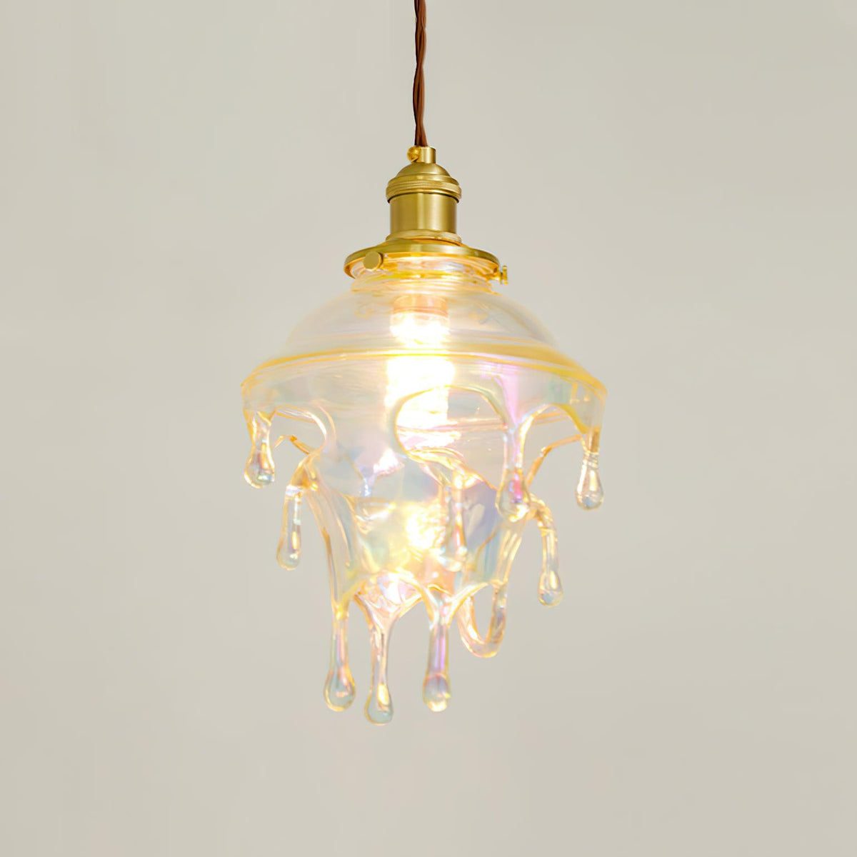 Luxora Suspension Goutte d’Eau Iridescente
