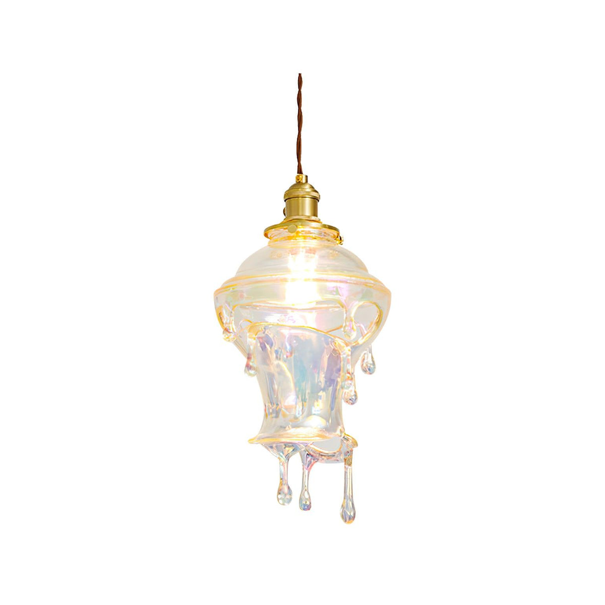 Luxora Suspension Goutte d’Eau Iridescente