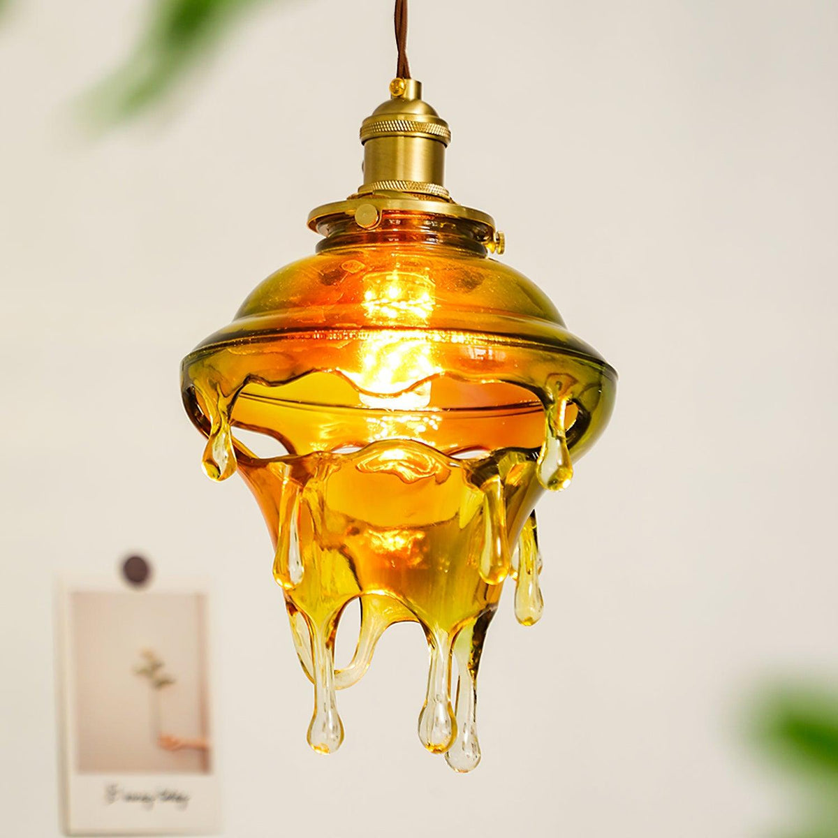 Luxora Suspension Goutte d’Eau Iridescente