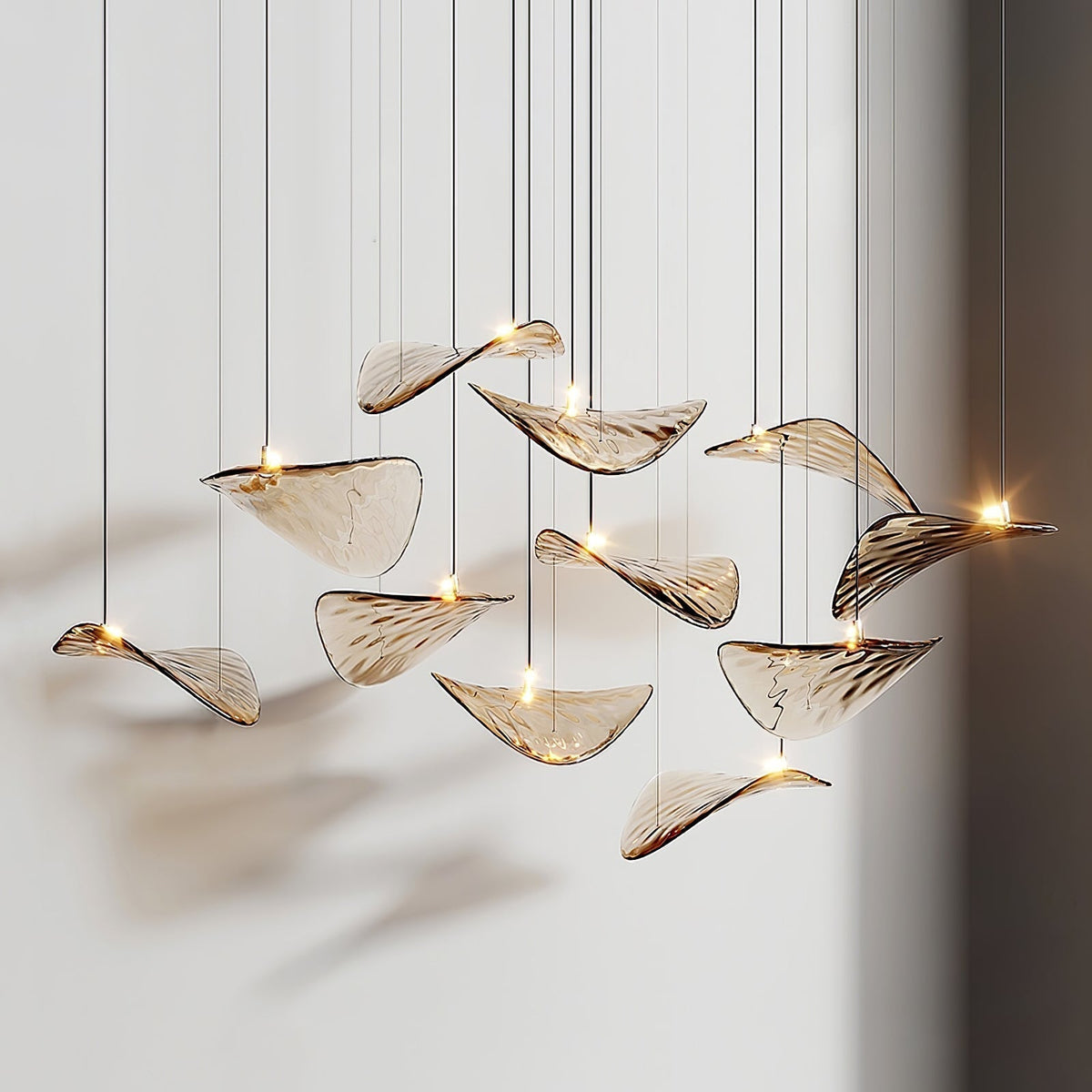 Eurrinia Suspension papillon dorée