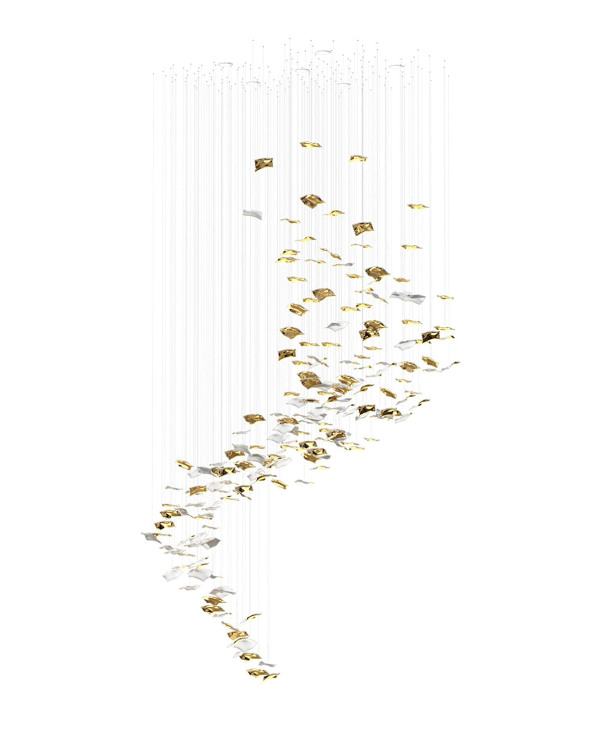 Viliros Verre Spirale Suspension Lumière