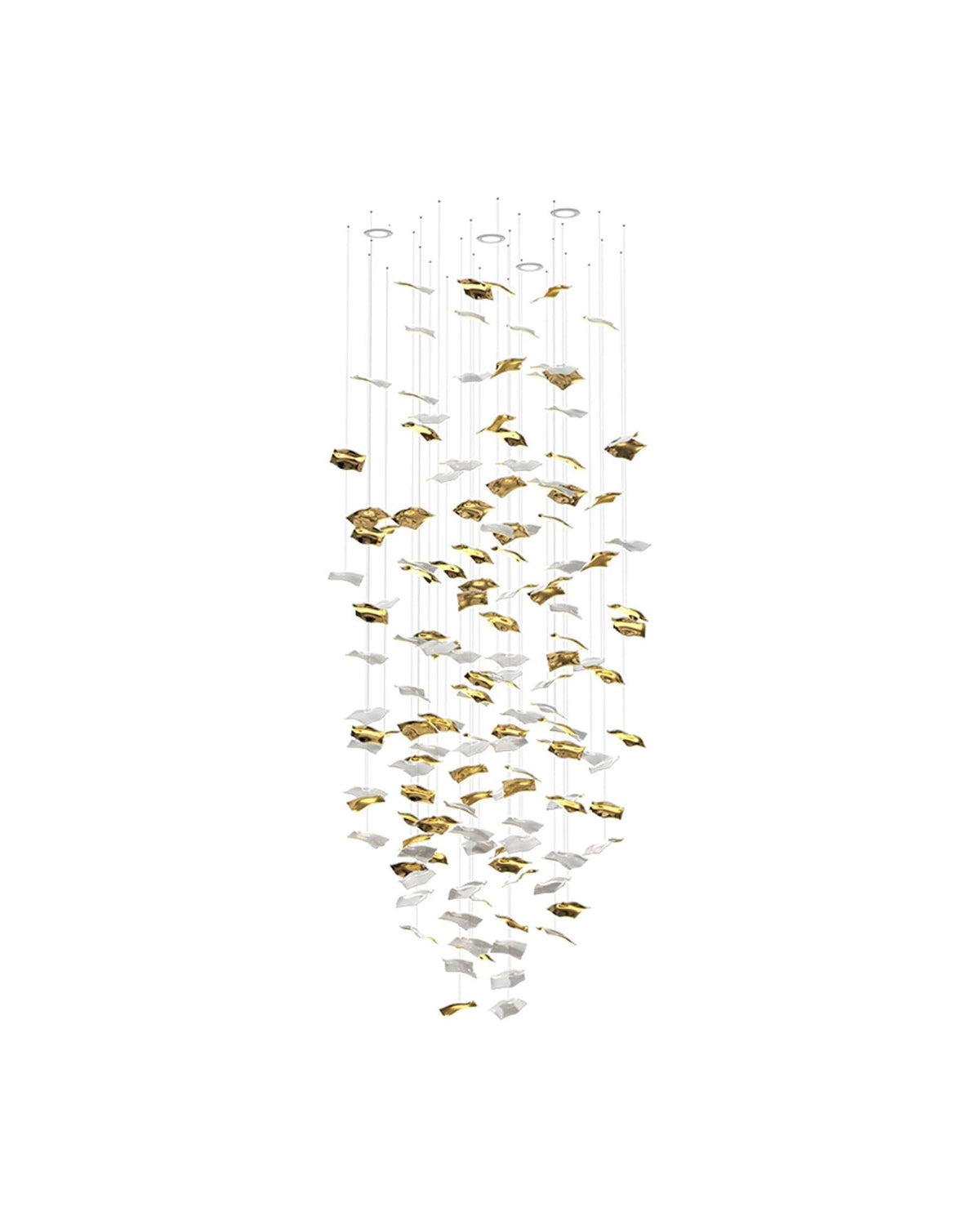 Viliros Verre Spirale Suspension Lumière