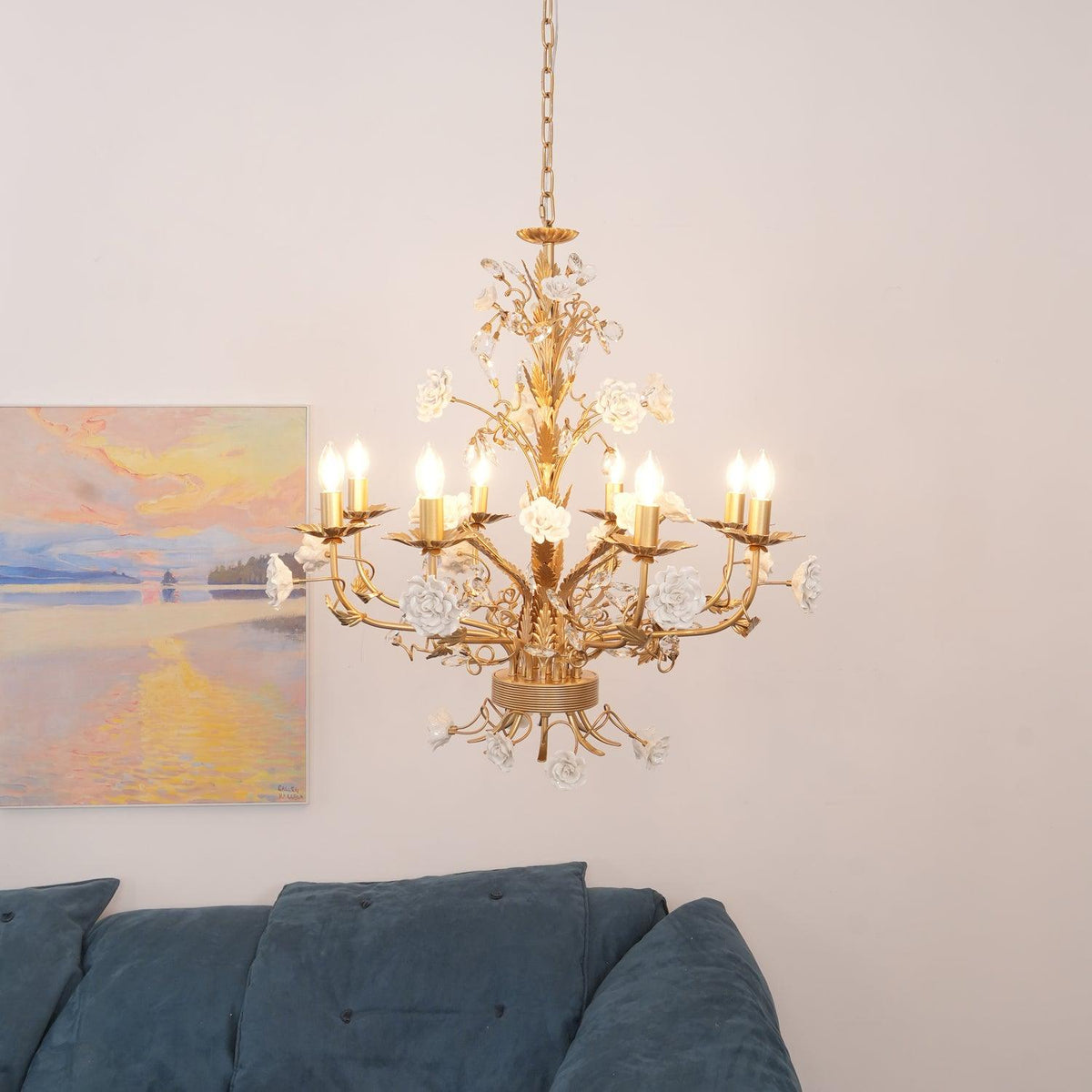 Vavenara Lustre Cristal Blanc Rose Luxe