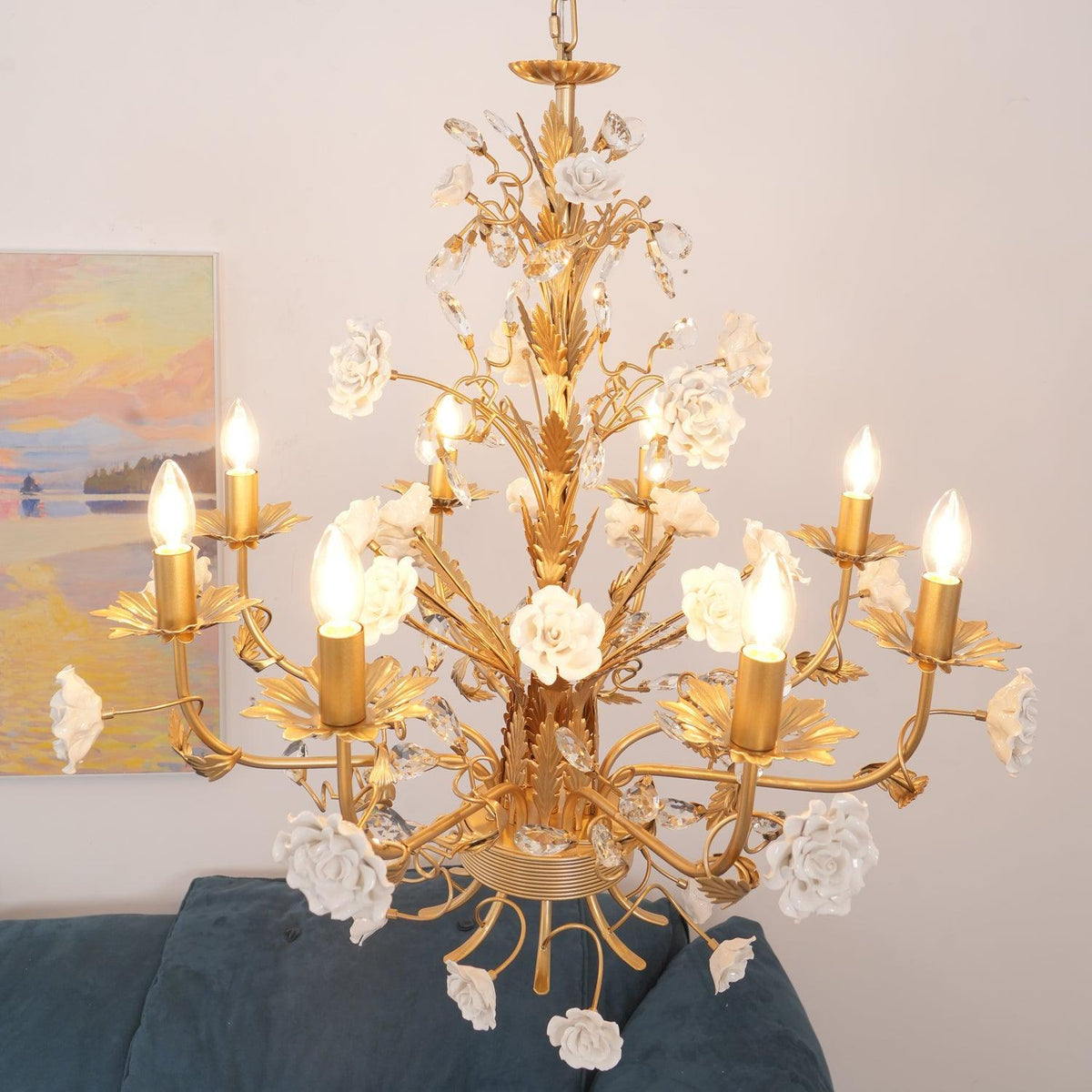 Vavenara Lustre Cristal Blanc Rose Luxe