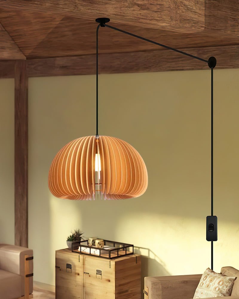 Orlenan Suspension Rétro en Bois