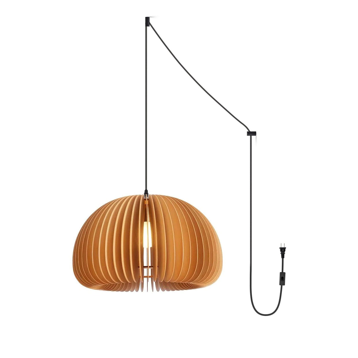 Orlenan Suspension Rétro en Bois