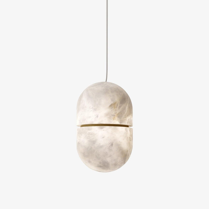 Strata Albâtre Pendentif Lumière Capsule-Forme
