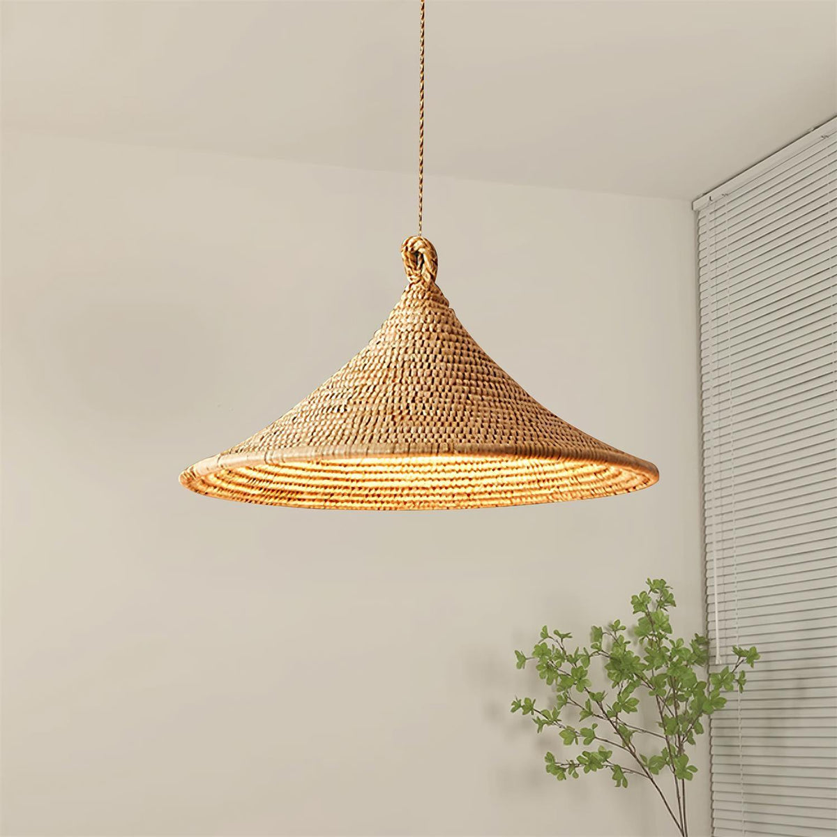 Yariah Suspension Chanvre Conique