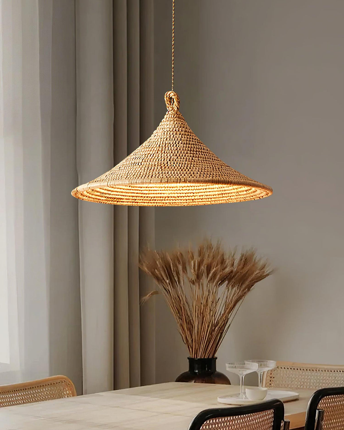 Yariah Suspension Chanvre Conique