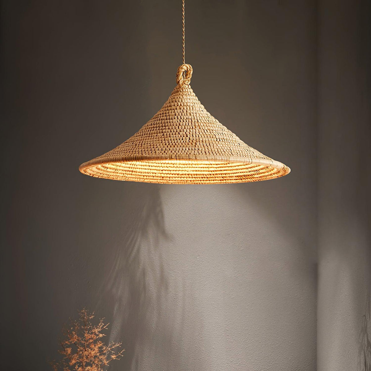 Yariah Suspension Chanvre Conique