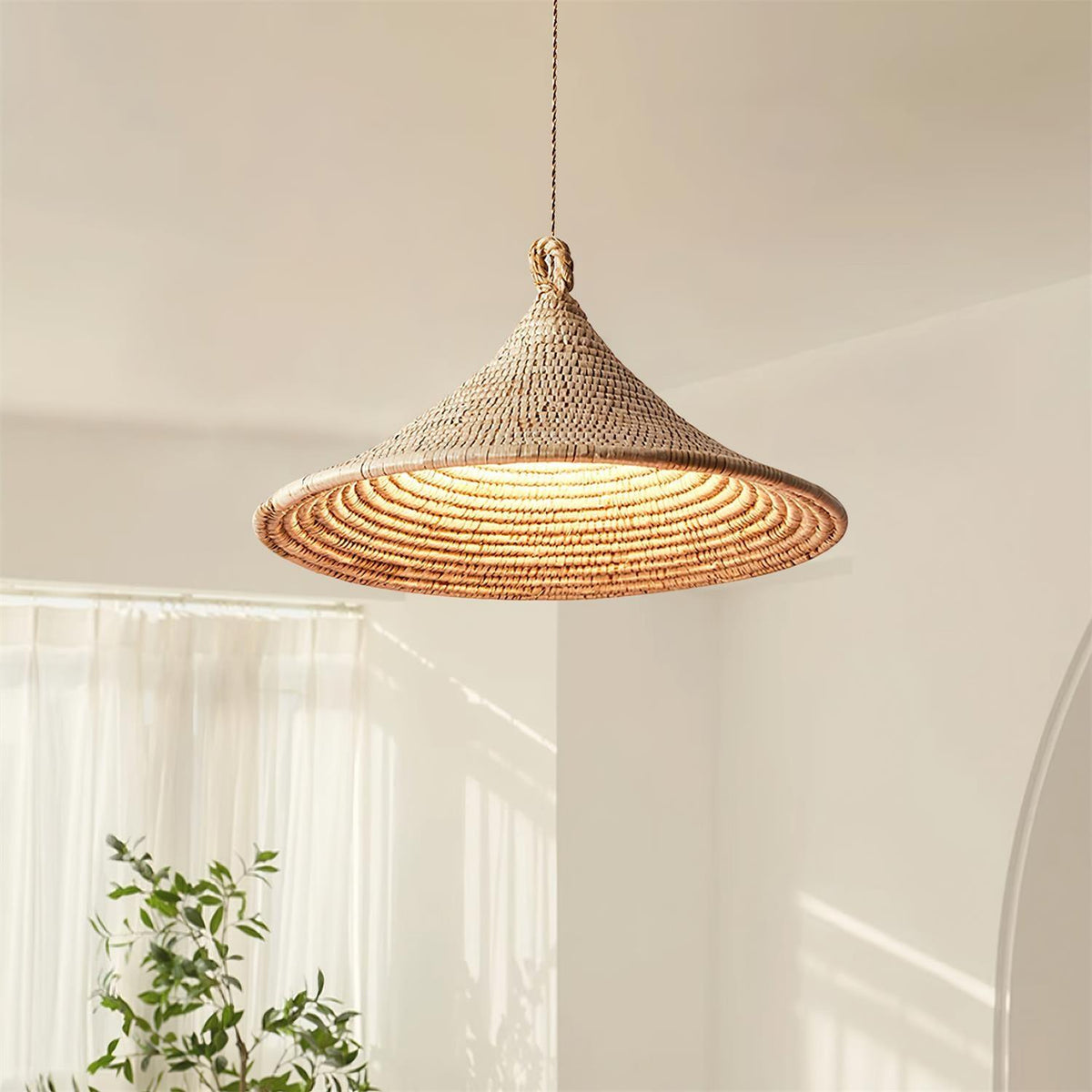 Yariah Suspension Chanvre Conique