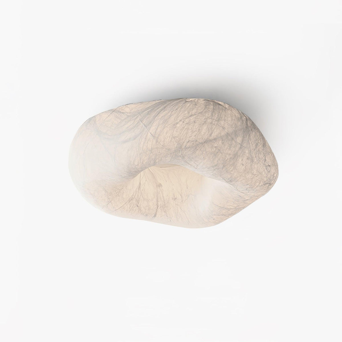 Yunduo Plafonnier Soie Nuage Forme Moderne