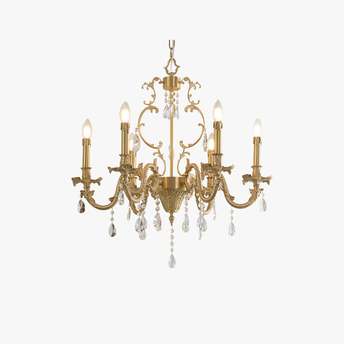 Silva Luxe Lustre Métal Verre Salon Salle à Manger