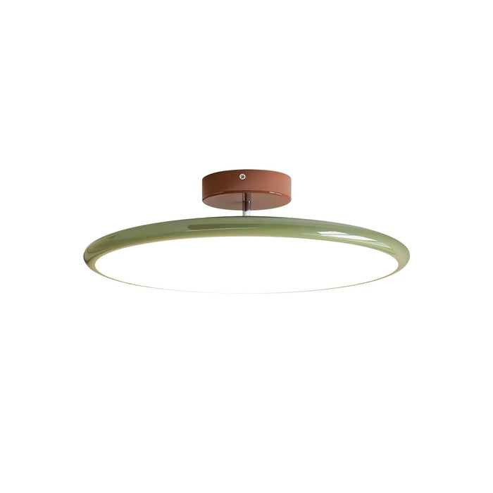 Azorila Plafonnier Métal Vert Minimaliste Moderne