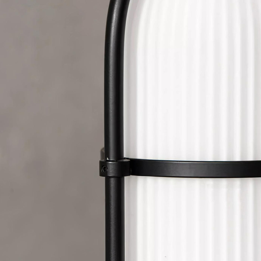 Zesta Lampe Suspendue Verre Rainuré Minimaliste