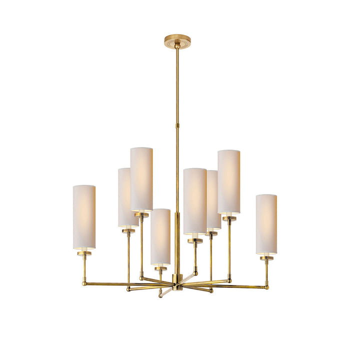 Eraeiel Lustre Laiton Tissu Luxe Postmoderne