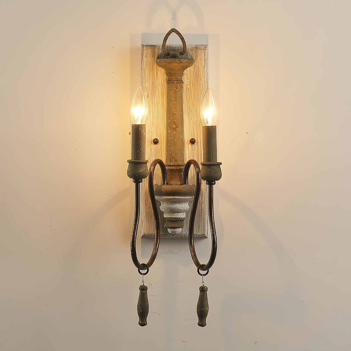 Zoe Applique Murale Métal Classique Vintage Élégance