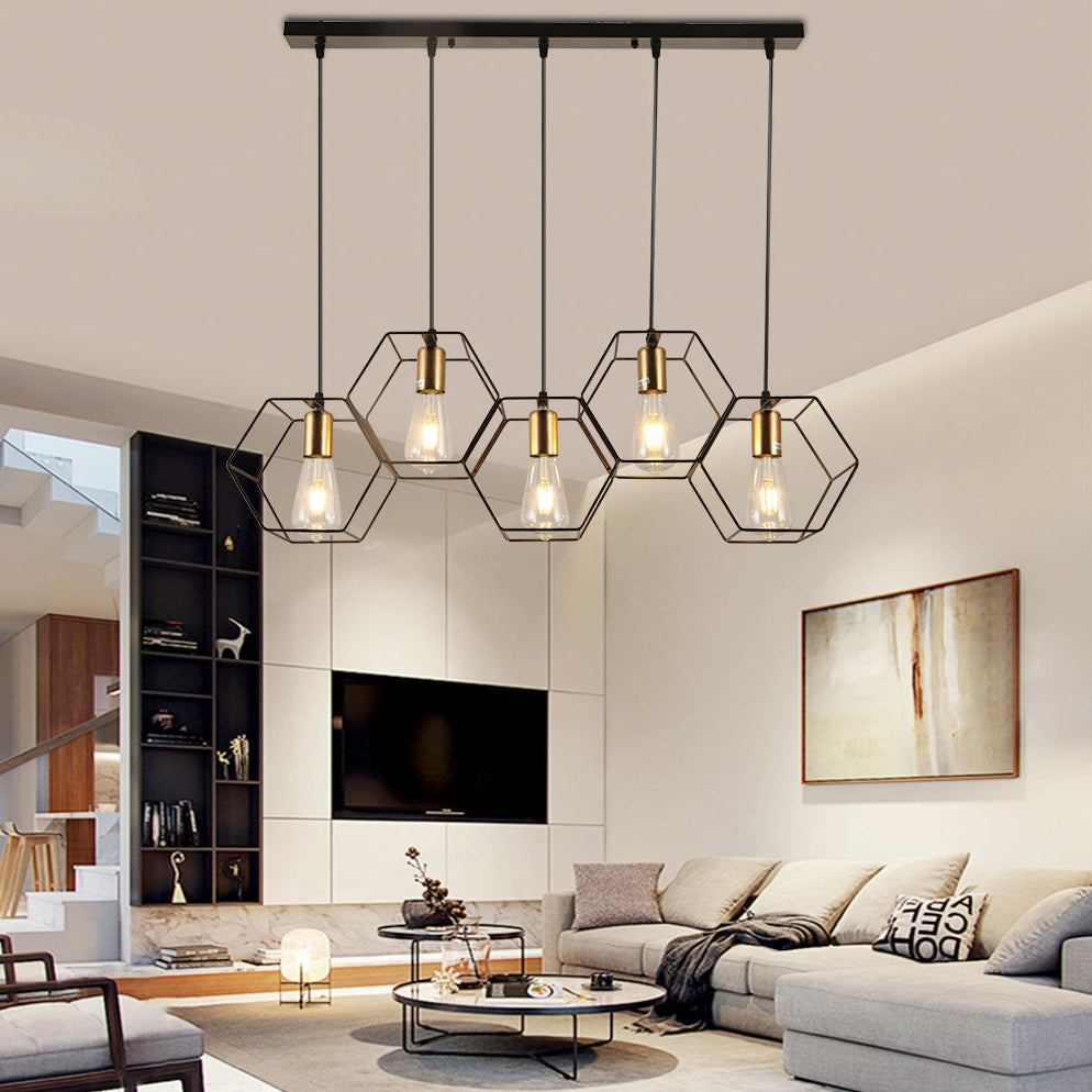 Arisha Suspension linéaire moderne pour le restaurant