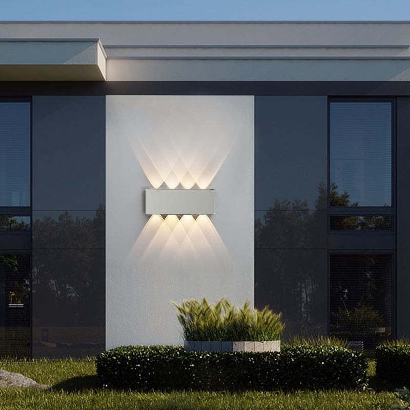 Tronix Applique Murale Rectangulaire Moderne Noir/Blanc. Corridor