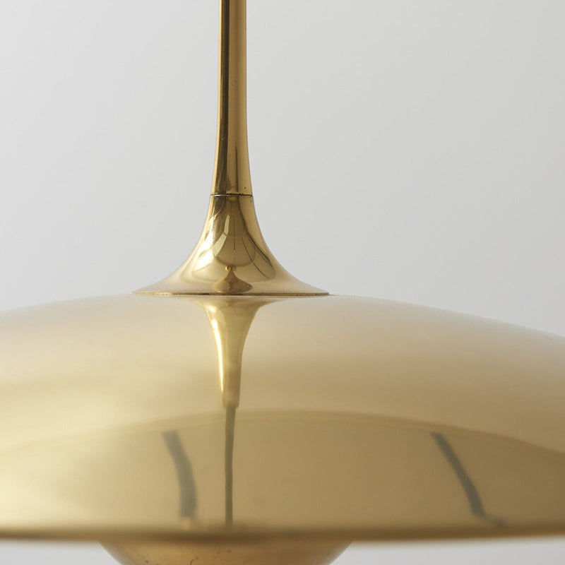 Pyra Suspension Linéaire Dorée Réglable En Hauteur. Métal
