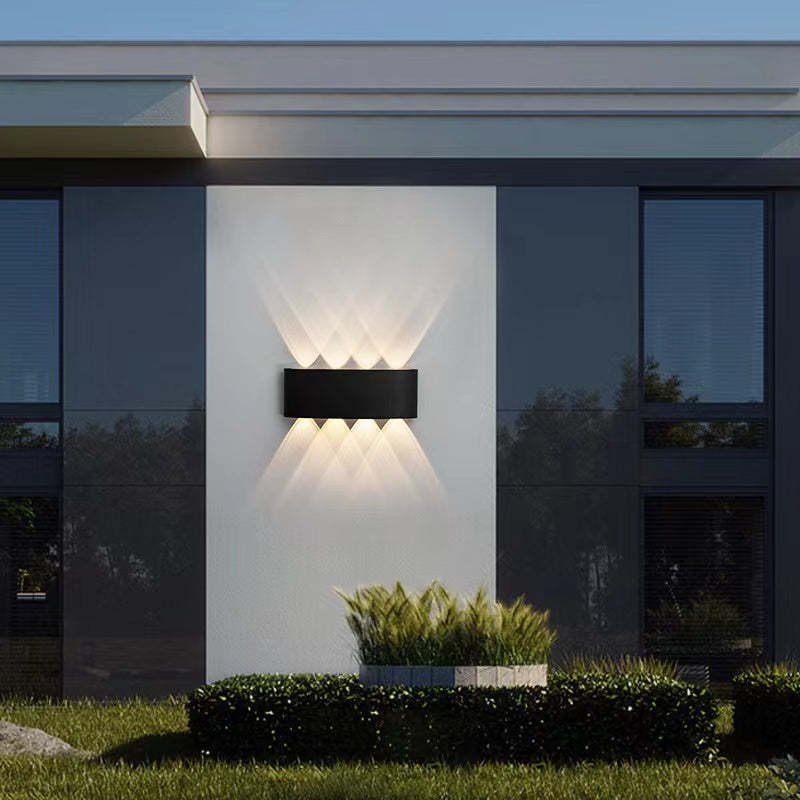Tronix Applique Murale Rectangulaire Moderne Noir/Blanc. Corridor