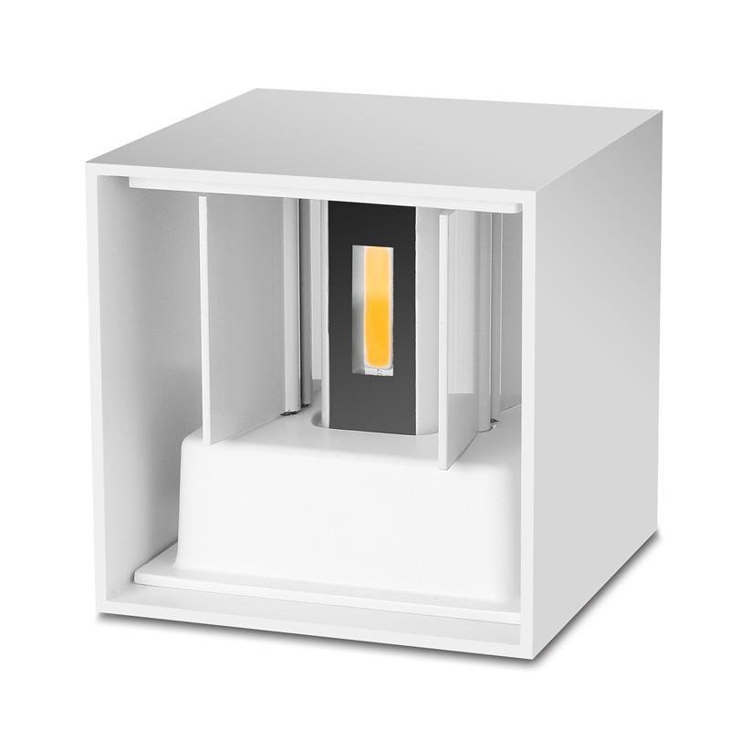 Nexu Applique Murale Carrrée Minimaliste Intérieur/Extérieur