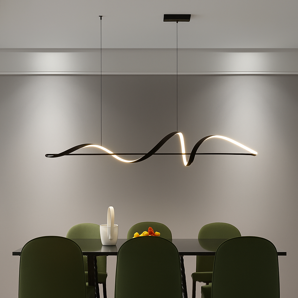 Suspension Barre LED Linéaire avec Télécommande - Baréa