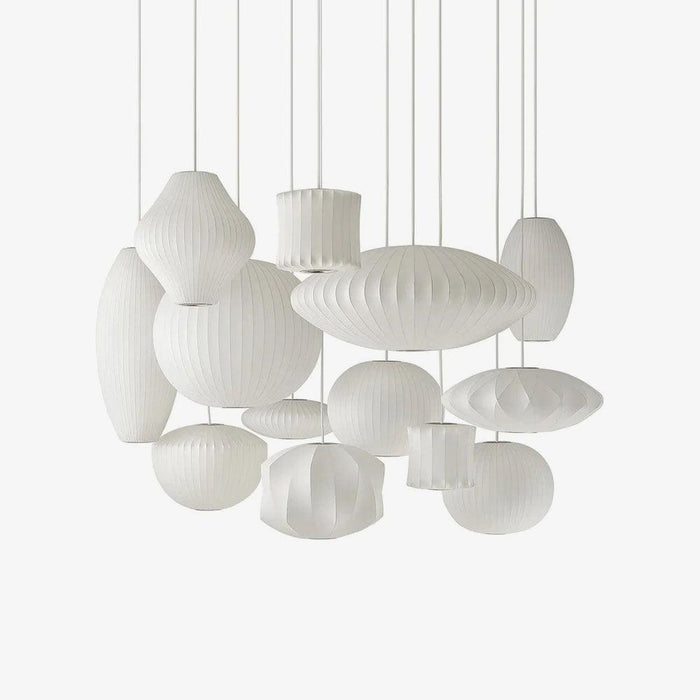 Etrio Suspension Bulle en Soie de Mûrier
