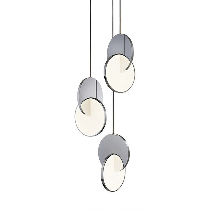 Arisha Luminaires Suspension Minimaliste Métal Or/Argent Salon