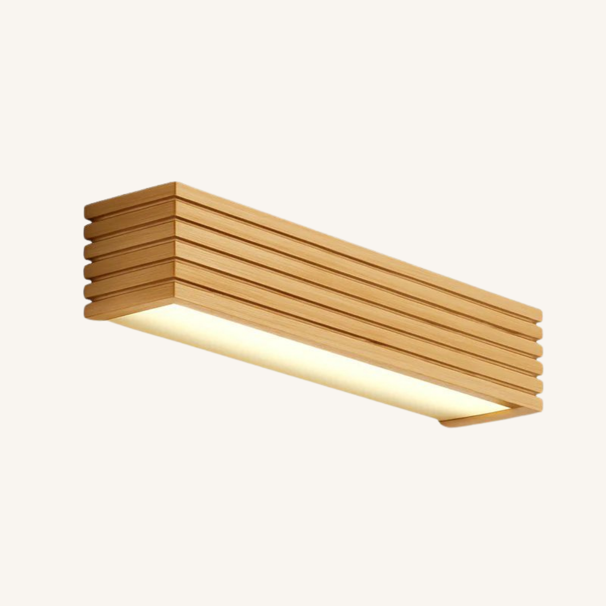 Applique Murale LED en Bois Massif - Kiréil